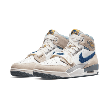 Men's Air Jordan Legacy 312 White Mystic Navy Shoes
