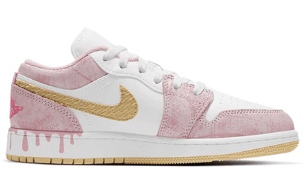 Men's Air Jordan 1 Low GS Strawberry Ice Cream Shoes