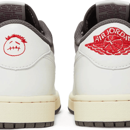 Men's Air Jordan 1 Low OG x Travis Scott Reverse Mocha Shoes