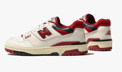 Men's New Balance 550 Aime Leon Dore White Red Shoes