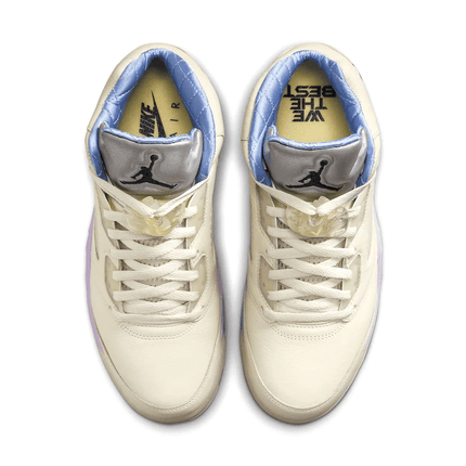 Men's Air Jordan 5 Retro x DJ Khaled We The Best Sail Shoes