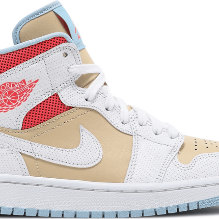 Men's Air Jordan 1 Mid SE Sesame Shoes