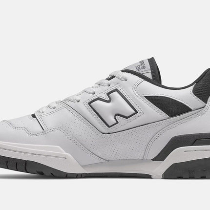 Men's New Balance 550 White Black Shoes