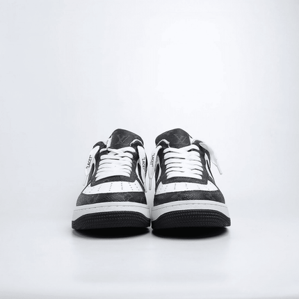 Men's Air Force 1 Low x Louis Vuitton Black White Shoes