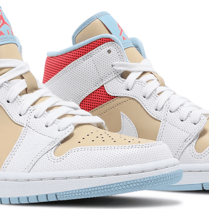 Men's Air Jordan 1 Mid SE Sesame Shoes