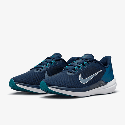 Men's Air Zoom Winflo 9 Obsidian Valerian Blue Shoes