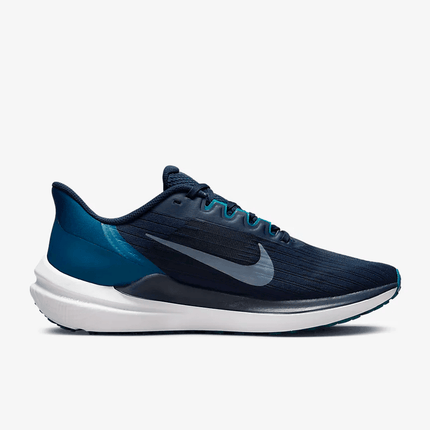 Men's Air Zoom Winflo 9 Obsidian Valerian Blue Shoes