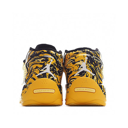 Men's Air Jordan Zion 2 Yellow Black Shoes