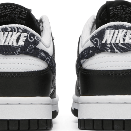 Men's SB Dunk Low Black Paisley Shoes