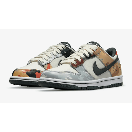 Men's SB Dunk Low GS Sail Multi Camo Shoes