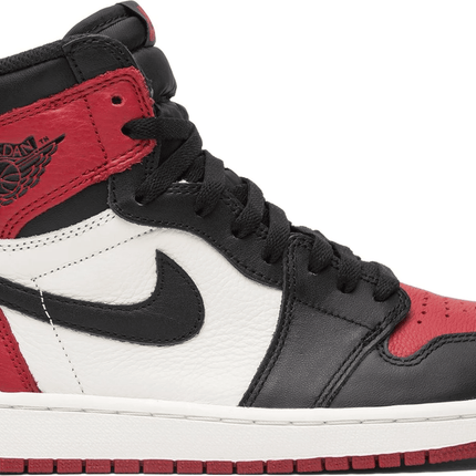 Men's Air Jordan 1 High Retro OG Bred Toe Shoes