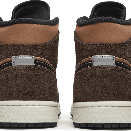 Men's Air Jordan 1 Mid SE Dark Chocolate Shoes
