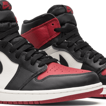 Men's Air Jordan 1 High Retro OG Bred Toe Shoes
