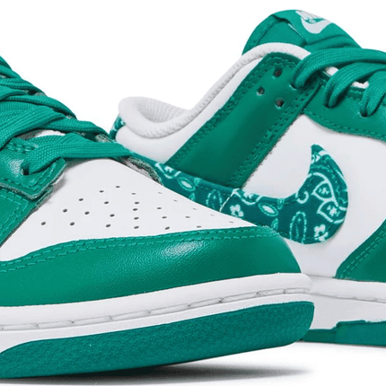 Men's SB Dunk Low Green Paisley Shoes