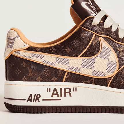 Men's Air Force 1 Low x Louis Vuitton Brown Shoes