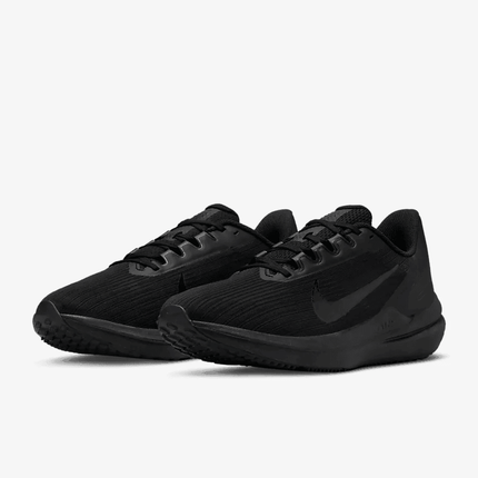 Men's Air Zoom Winflo 9 Black Dark Smoke Grey Shoes
