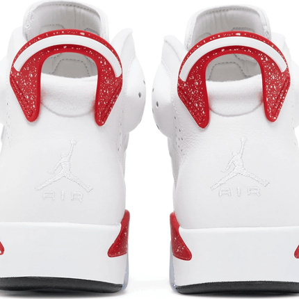 Men's Air Jordan 6 Retro Red Oreo Shoes