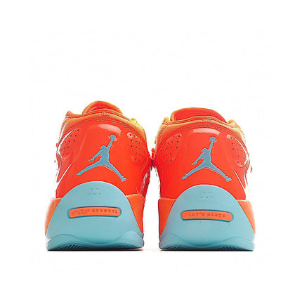 Men's Air Jordan Zion 2 Orange Sky Blue Shoes