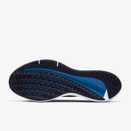 Men's Air Zoom Winflo 9 Obsidian Dark Marina Blue Shoes
