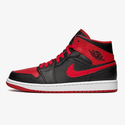 Men's Air Jordan 1 Mid Alternate Bred Shoes
