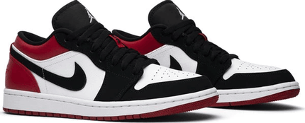 Men's Air Jordan 1 Low Black Toe Shoes