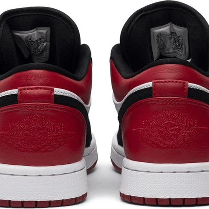 Men's Air Jordan 1 Low Black Toe Shoes