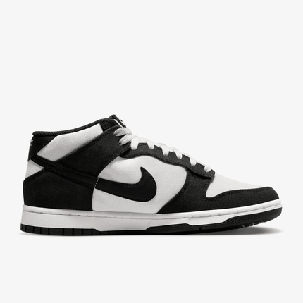Men's Dunk Mid Sail Black Shoes