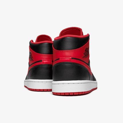 Men's Air Jordan 1 Mid Alternate Bred Shoes