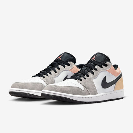 Men's Air Jordan 1 Low SE Black Magic Ember Shoes