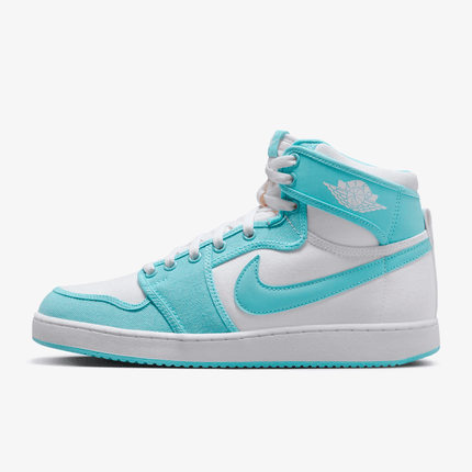 Men's Jordan 1 KO Bleached Aqua White Shoes