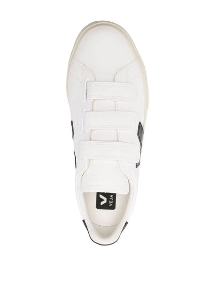 Men's Veja Recife Chromefree White Black Sneakers