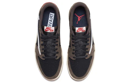 Men's Travis Scott x Air Jordan 1 Low 'Mocha' Shoes