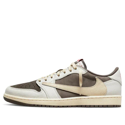 Men's Travis Scott x Air Jordan 1 Low OG 'Reverse Mocha' Shoes