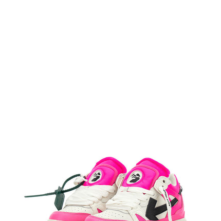 Men's Off White Men Mid -Top Sponge Sneaker In Pink