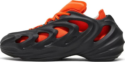 Men's adiFOM Q Black Imperial Orange Shoes