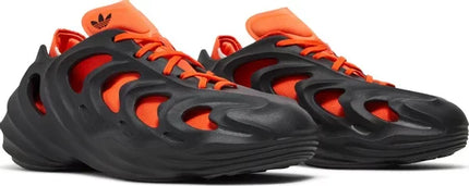 Men's adiFOM Q Black Imperial Orange Shoes