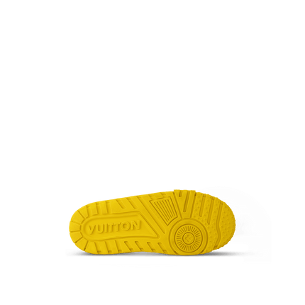 Men's Louis Vuitton LV Maxi Trainers Yellow Shoes