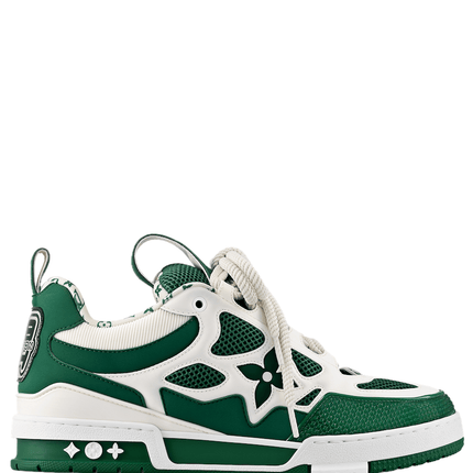 Men's Louis Vuitton LV Skate Trainers Green Shoes