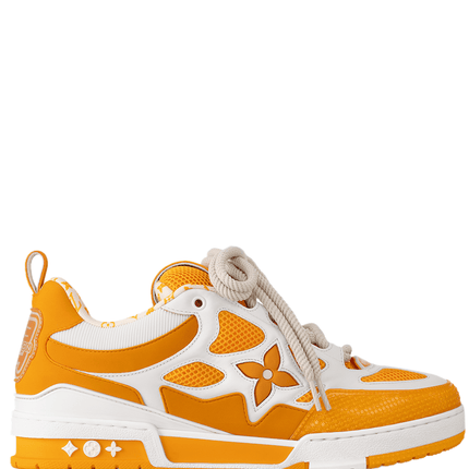 Men's Louis Vuitton LV Skate Trainers Yellow Shoes