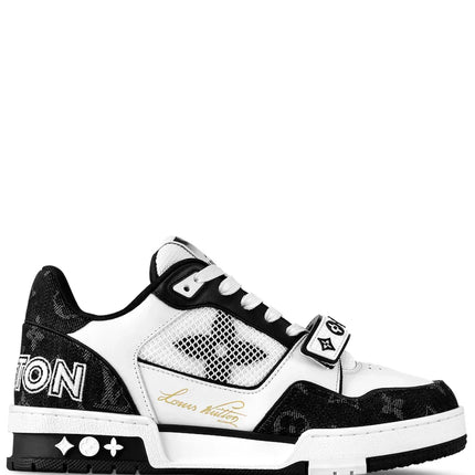 Men's Louis Vuitton LV Trainers Black 2 Shoes