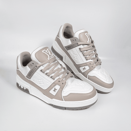 Men's Louis Vuitton LV Trainers Grey 2 Shoes