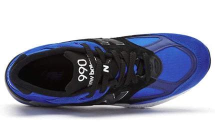 Men's New Balance 990v2 Blue Suede Shoes