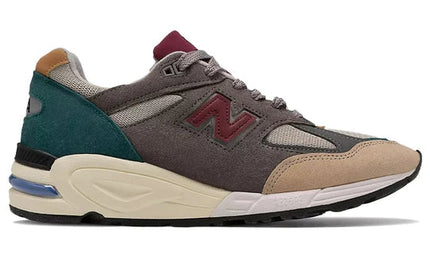 Men's New Balance 990v2 Grey Multi Shoes