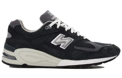 Men's New Balance 990v2 Navy White Shoes