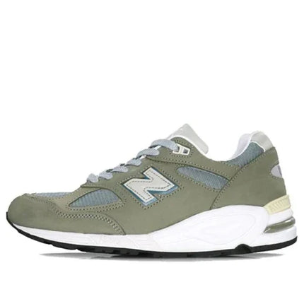 Men's New Balance 990v2 Steel Blue Shoes
