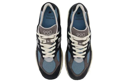 Men's New Balance Teddy Santis x 990v2 Navy Shoes