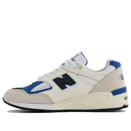 Men's New Balance Teddy Santis x 990v2 White Blue Shoes
