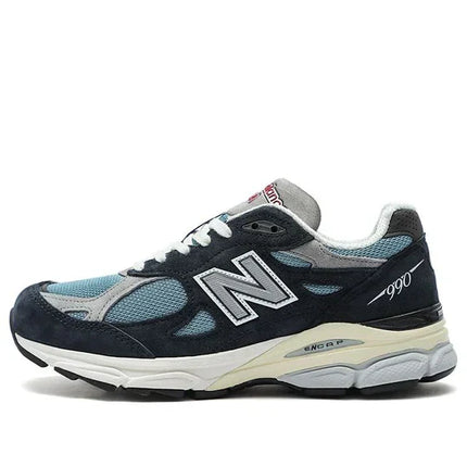 Men's New Balance Teddy Santis x 990v3 Navy Shoes