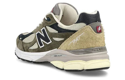 Men's New Balance Teddy Santis x 990v3 Olive Shoes