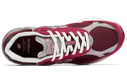 Men's New Balance Teddy Santis x 990v3 Scarlet Marblehead Shoes